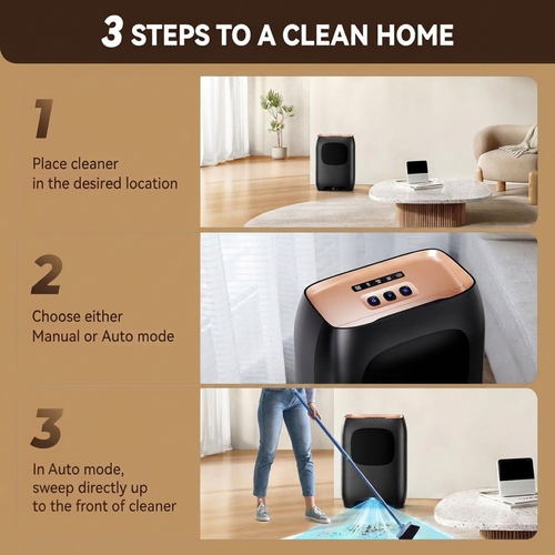 Touchless Sensor Vacuum Dustpan