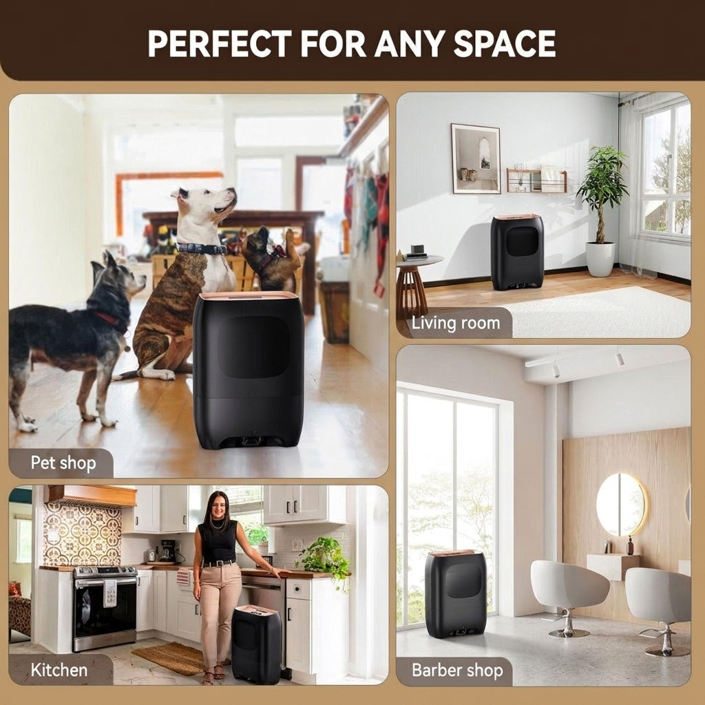 Touchless Sensor Vacuum Dustpan